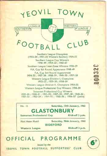 Yeovil Town FC v Glastonbury